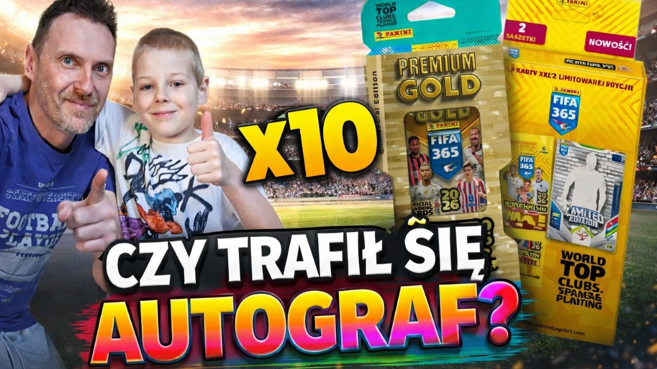 😱 OTWIERAMY 10x PREMIUM GOLD i 10x BLISTER XXL FIFA 365 2026! CZY TRAFIŁ SIĘ AUTOGRAF?!