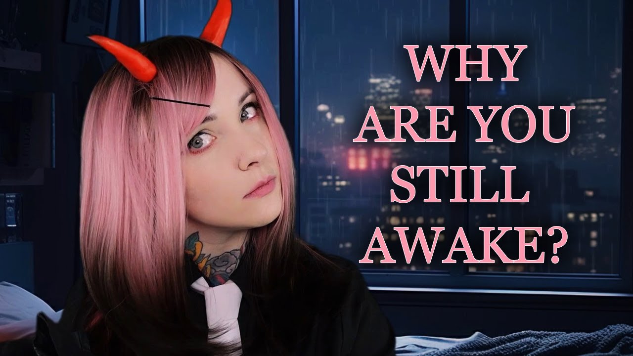 Sleep Demon ASMR // rain, personal attention, soft speaking