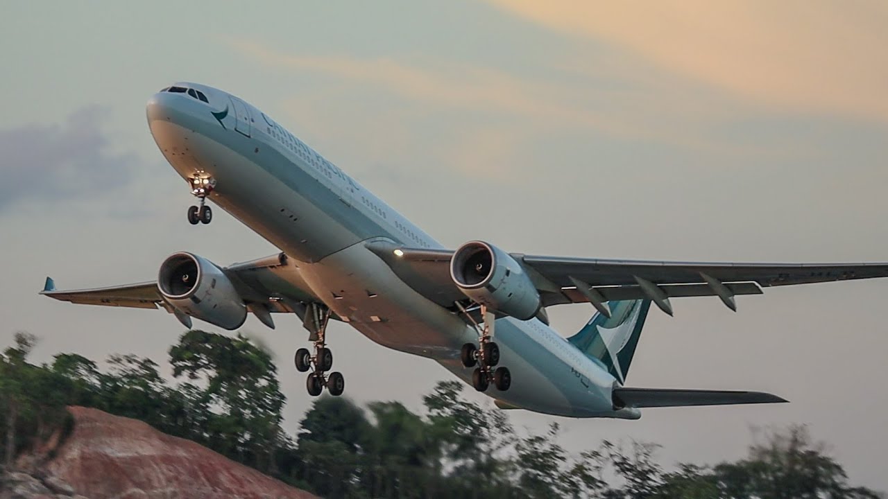 50 MINUTES of STUNNING AFTERNOON Takeoffs and Landings at Phuket Airport | Plane Spotting at Phuket