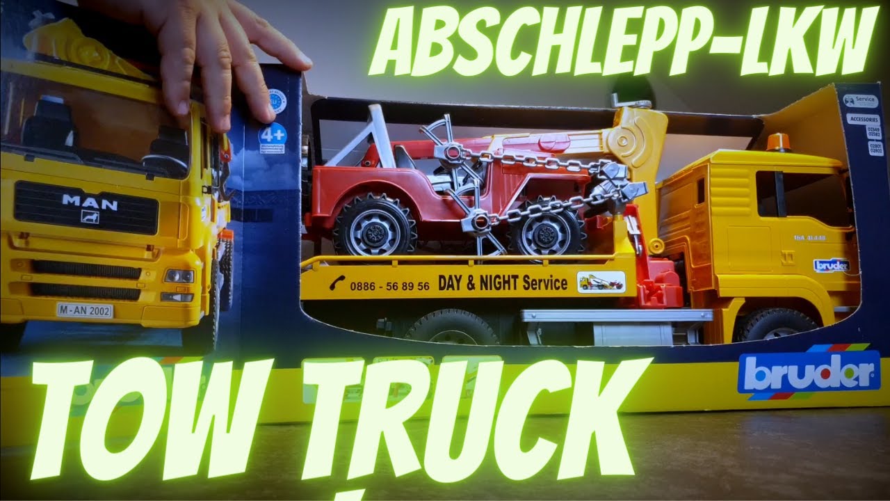 Bruder MAN TGA 41440 Tow Truck 1:16
