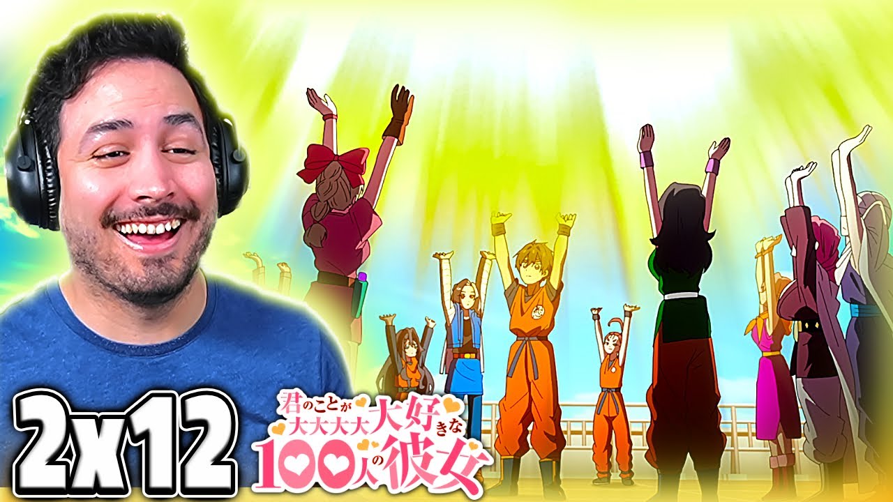 🔥🤣¡¡ASÍ SE CIERRA UNA TEMPORADA!!💘Hyakkano Temporada 2 Capitulo 12 REACCION Y RESEÑA