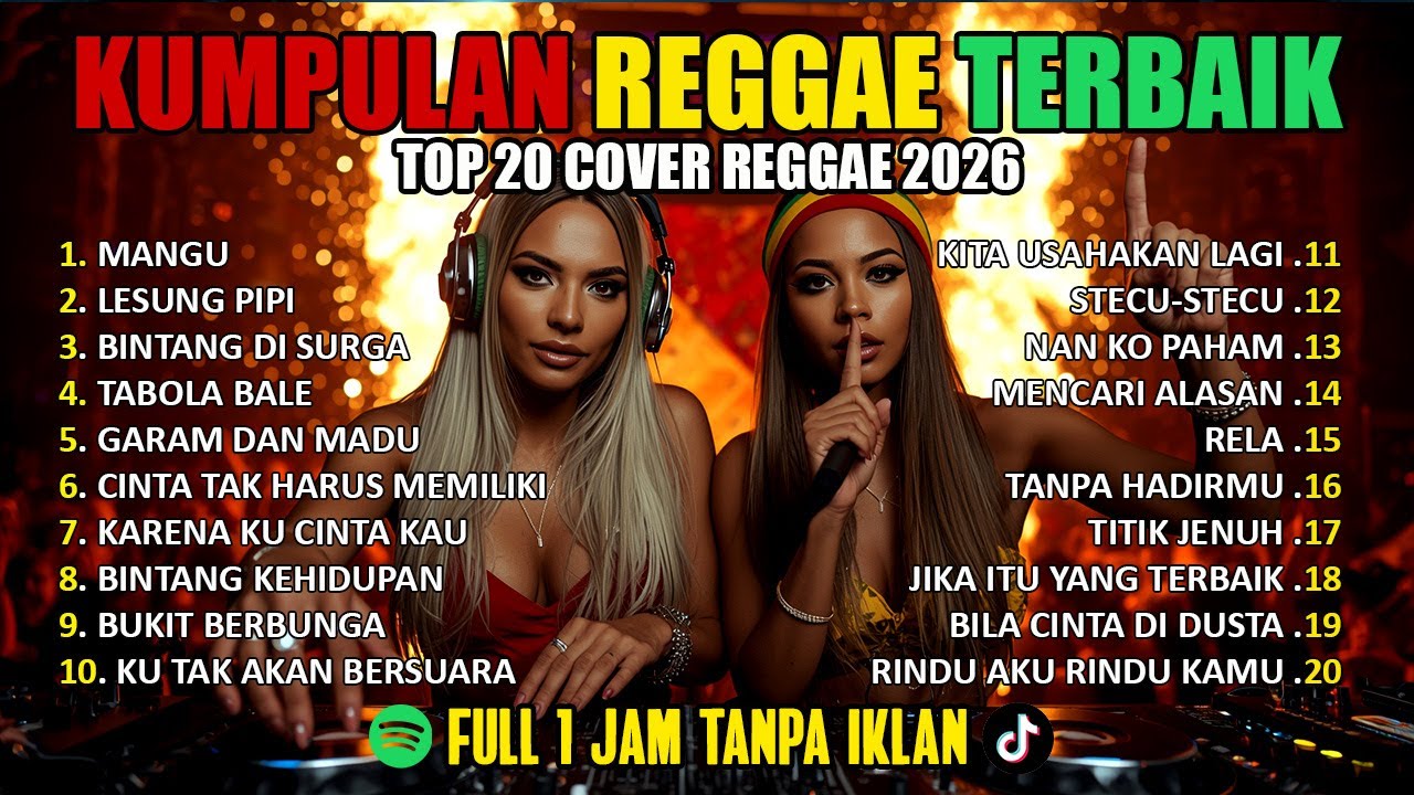 🔴 Musik Reggae SKA Indonesia 2026 🔥 Full Album Santai Nonstop