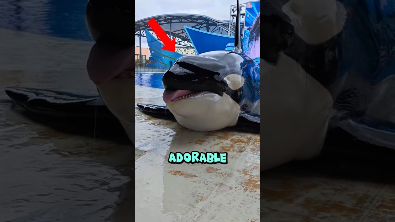 The Sweetest Way an Orca Asks For Food 🐳❤️