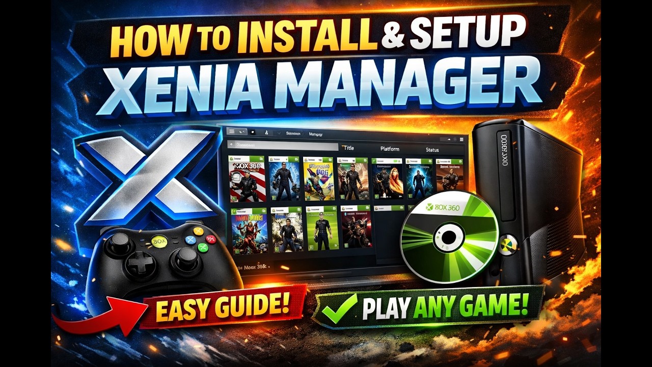 How To Download, Install And Setup Xenia Manager