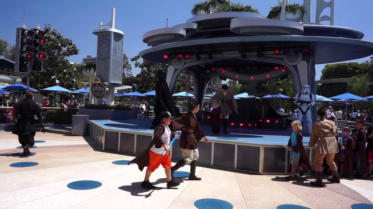 STAR WARS JEDI TRAINING ACADEMY HD at Disneyland Resort, Anaheim, California May 2013