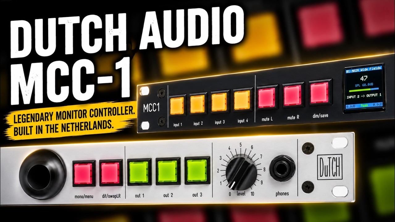 Dutch Audio MCC1: Exclusive Reveal of the Ultimate Monitor Controller!