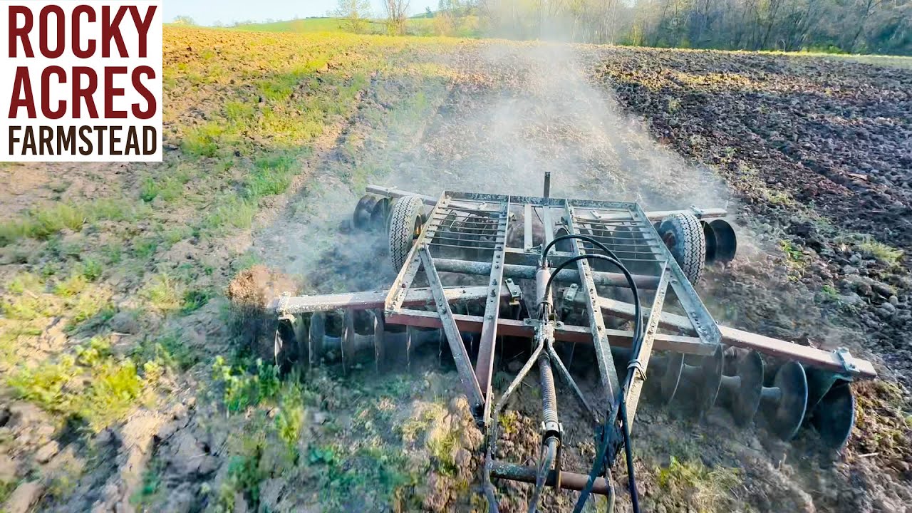 Discing A Hay Field With A John Deere 5125M! Hay Season 2024 Prep!