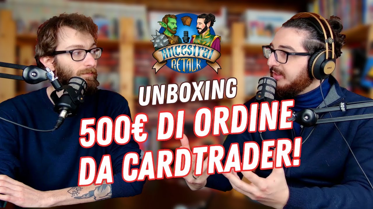 500&euro; di ordine da CARDTRADER? - UNBOXING MAGIC THE GATHERING!