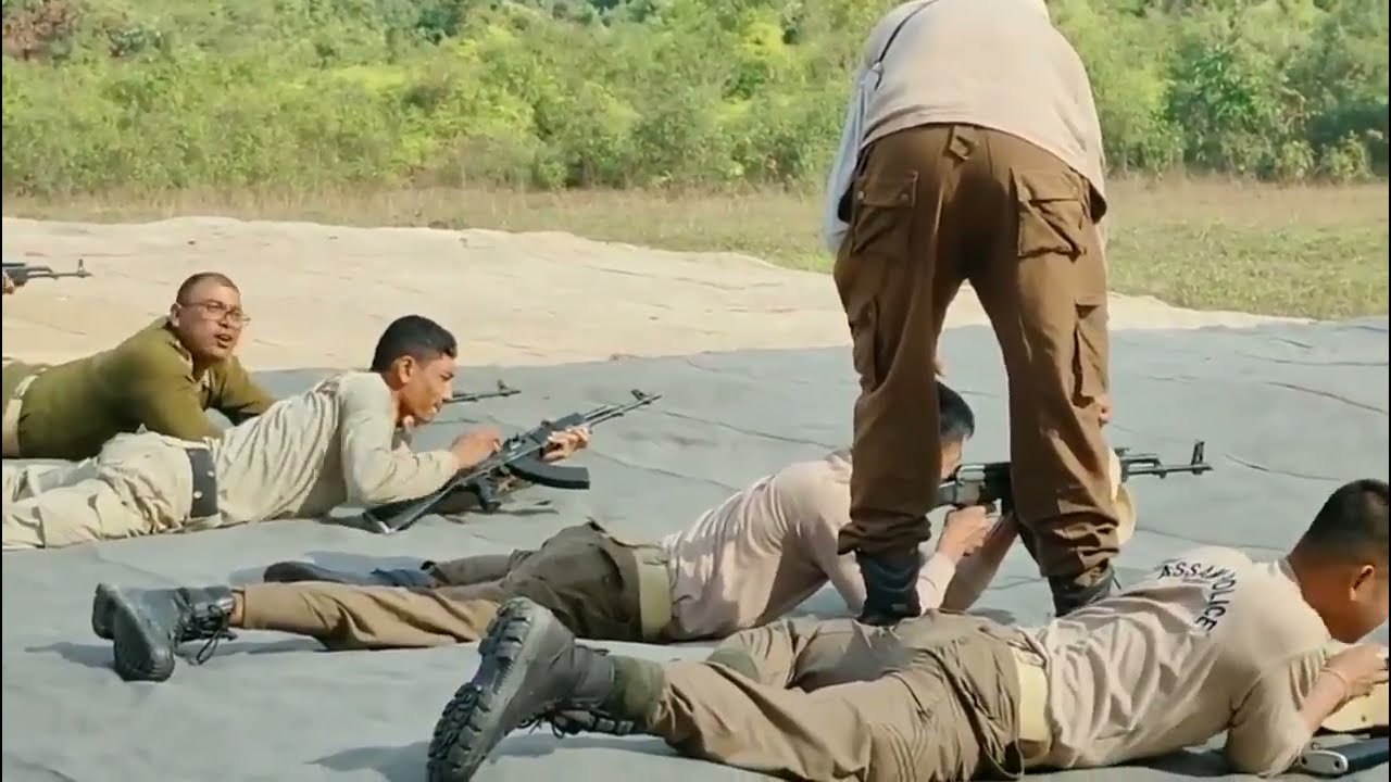 OFB Ghatak Assault Rifle of Assam Police.