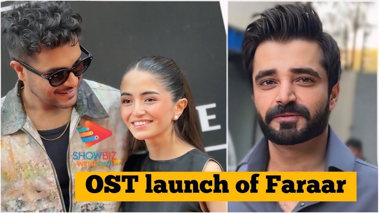 Faraar Drama OST launch | Hamza Ali Abbasi , Asim Azhar , Meerub Ali & Sohai Ali Abro & More
