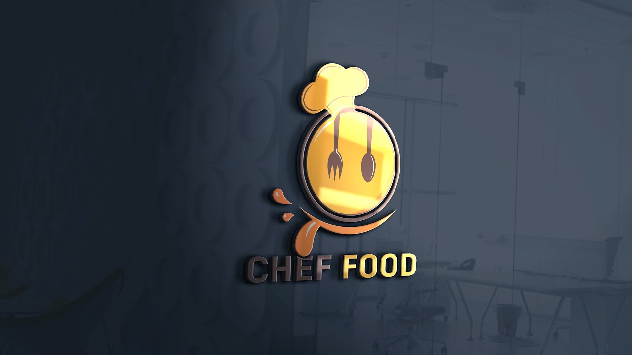 Restaurant Logo Design in Photoshop Cc - Free Psd
