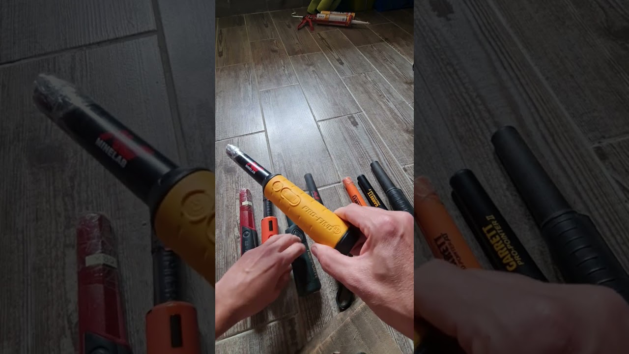 différents pinpointer detecteurs de metaux