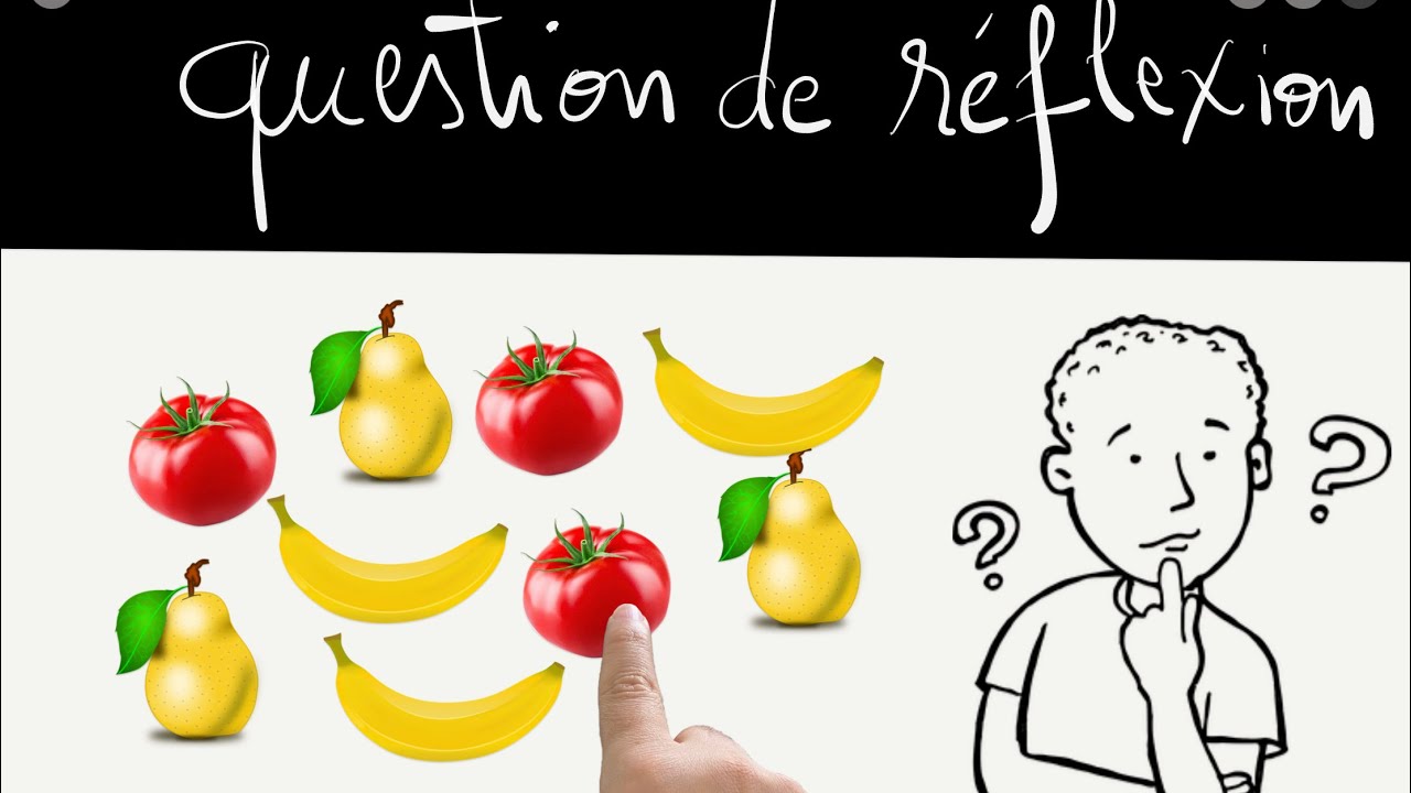 Question de r&eacute;flexion !