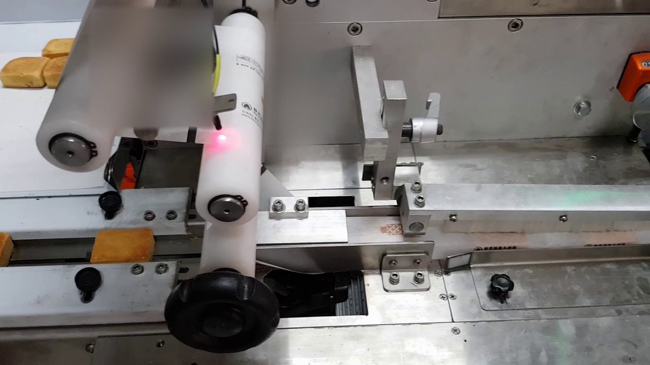 亞柏機械 | 桌上型包裝機 鳳梨酥 包裝示範