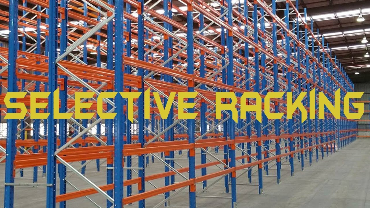 Selective Racking System, Warehouse Pallet Rack, Pushback Selective Rack