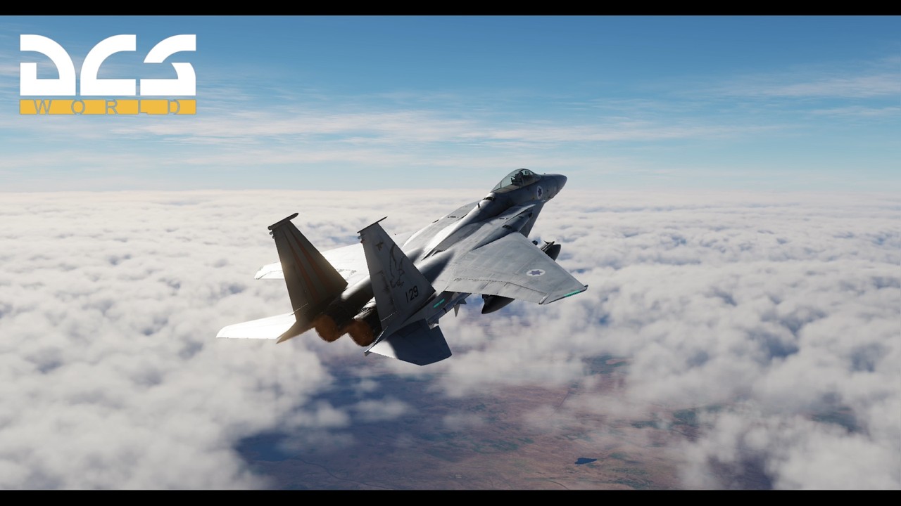 F15 flight over Syria with Epic Orchestral music !