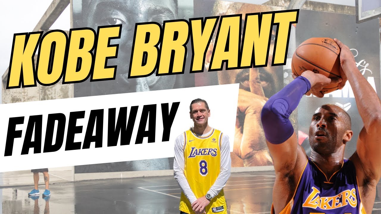 5 Steps to MASTER the KOBE BRYANT fadeaway 🏀 #nba 💜💛