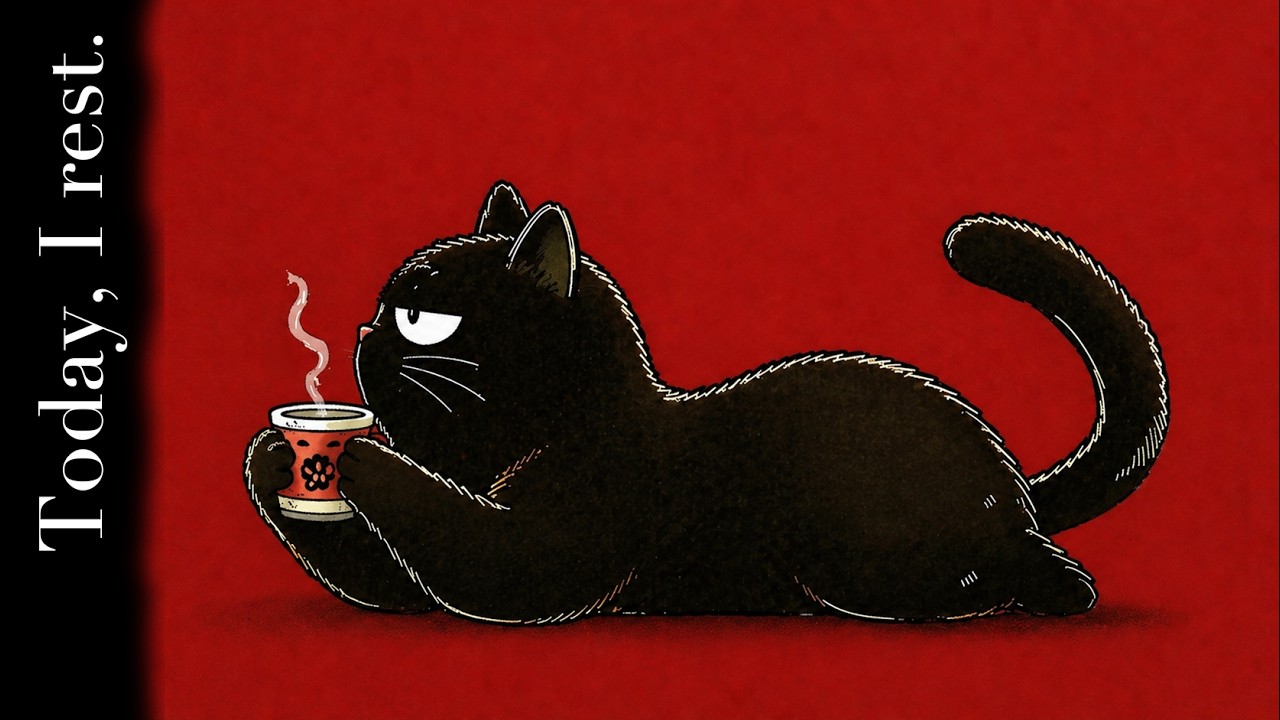 Today, I rest. &mdash; Vintage Noir Jazz for Tired Souls & Quiet Evenings