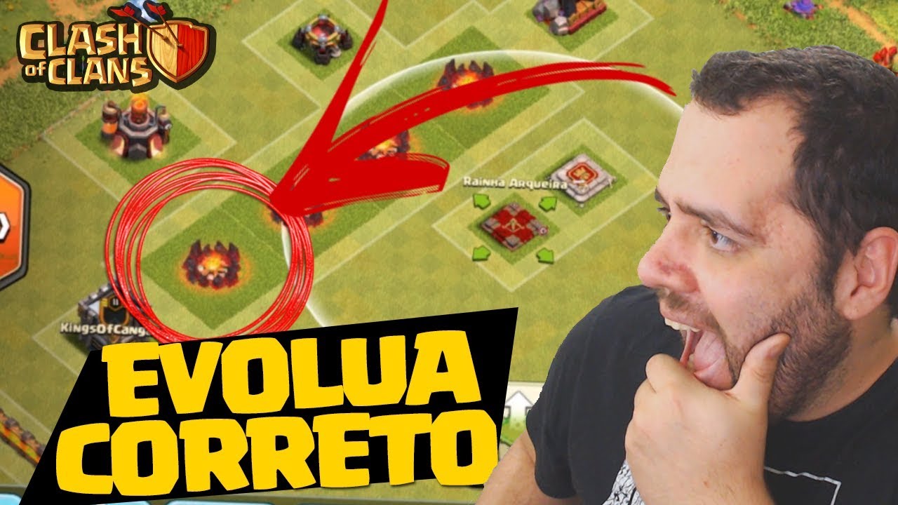 ORDEM CORRETA PARA UPAR NA SUA VILA 2019 CLASH OF CLANS