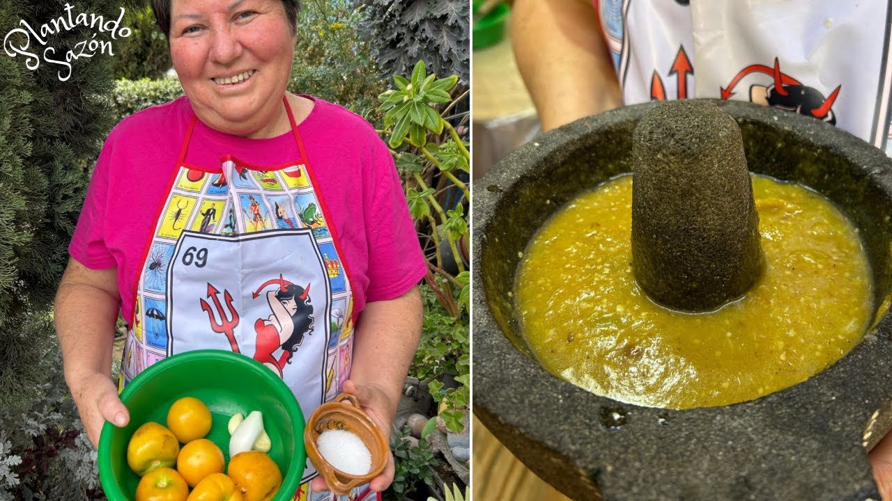 Salsa taquera de TOMATE AMARILLO