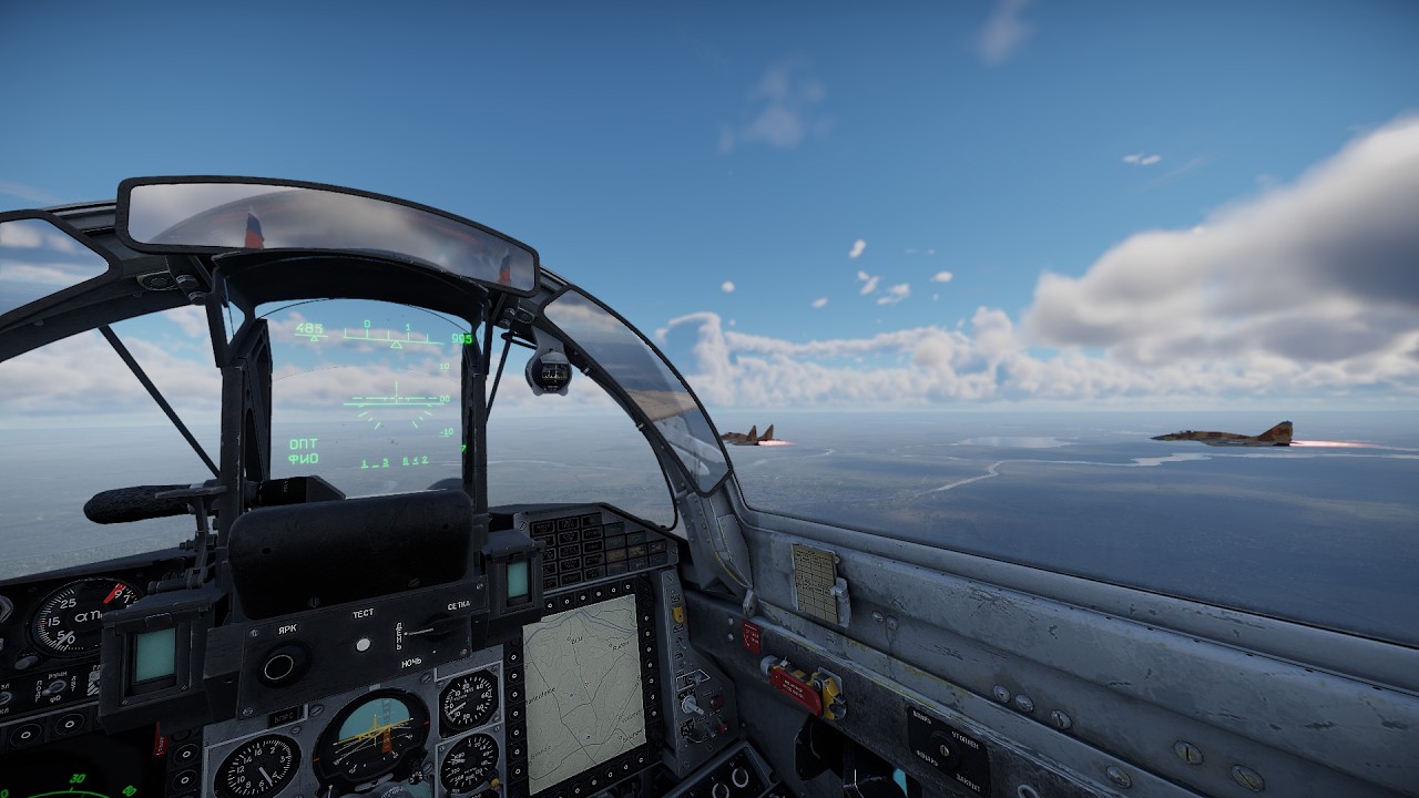 MiG-29SMT R-77 | BVR Combat | War Thunder | Simulator #2