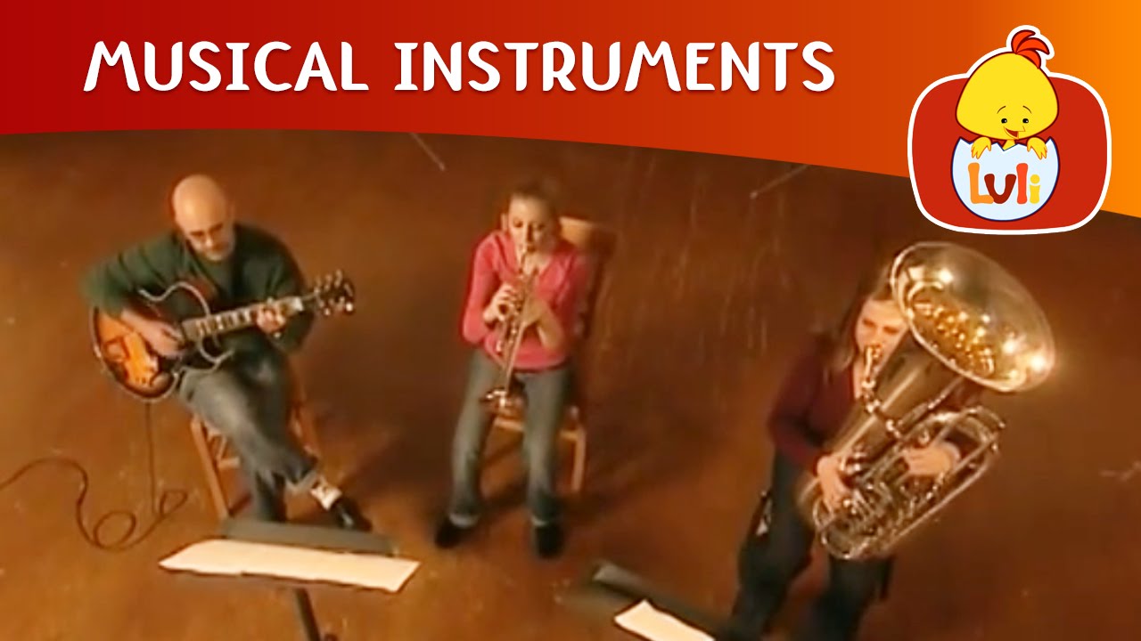 Musical Instruments| Cartoon for Children - Luli TV