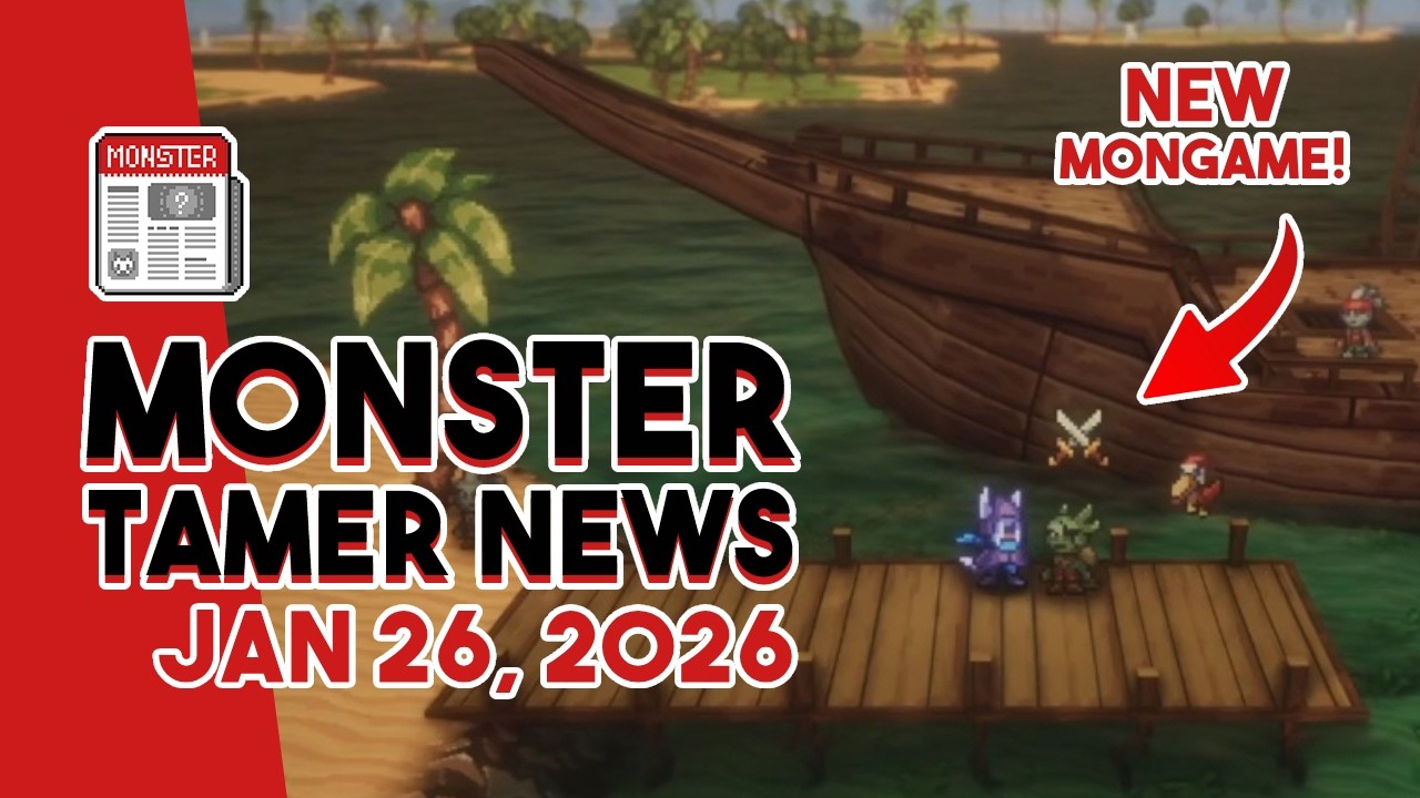 FULLY Customizable Isometric Monster Taming RPG Came Out of NOWHERE, NEW Coromon Update?? & More!