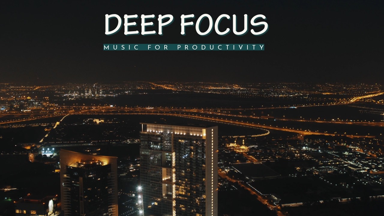 Deep Focus Music for Work & Study | Unlock Peak Performance! Productivity Beats for Concentration
