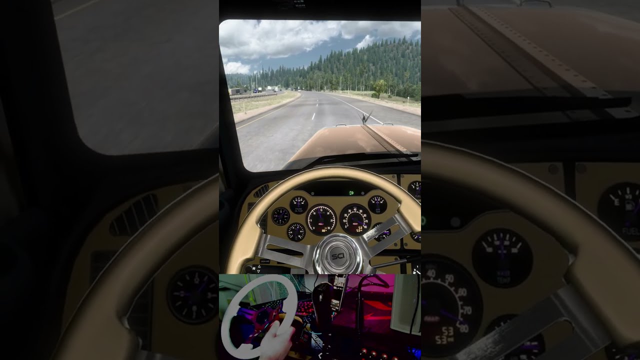 4K Immersive  Driving Experience |ETS2 /ATS 1.58  #shorts #ats #ets2 #shortstream #pov