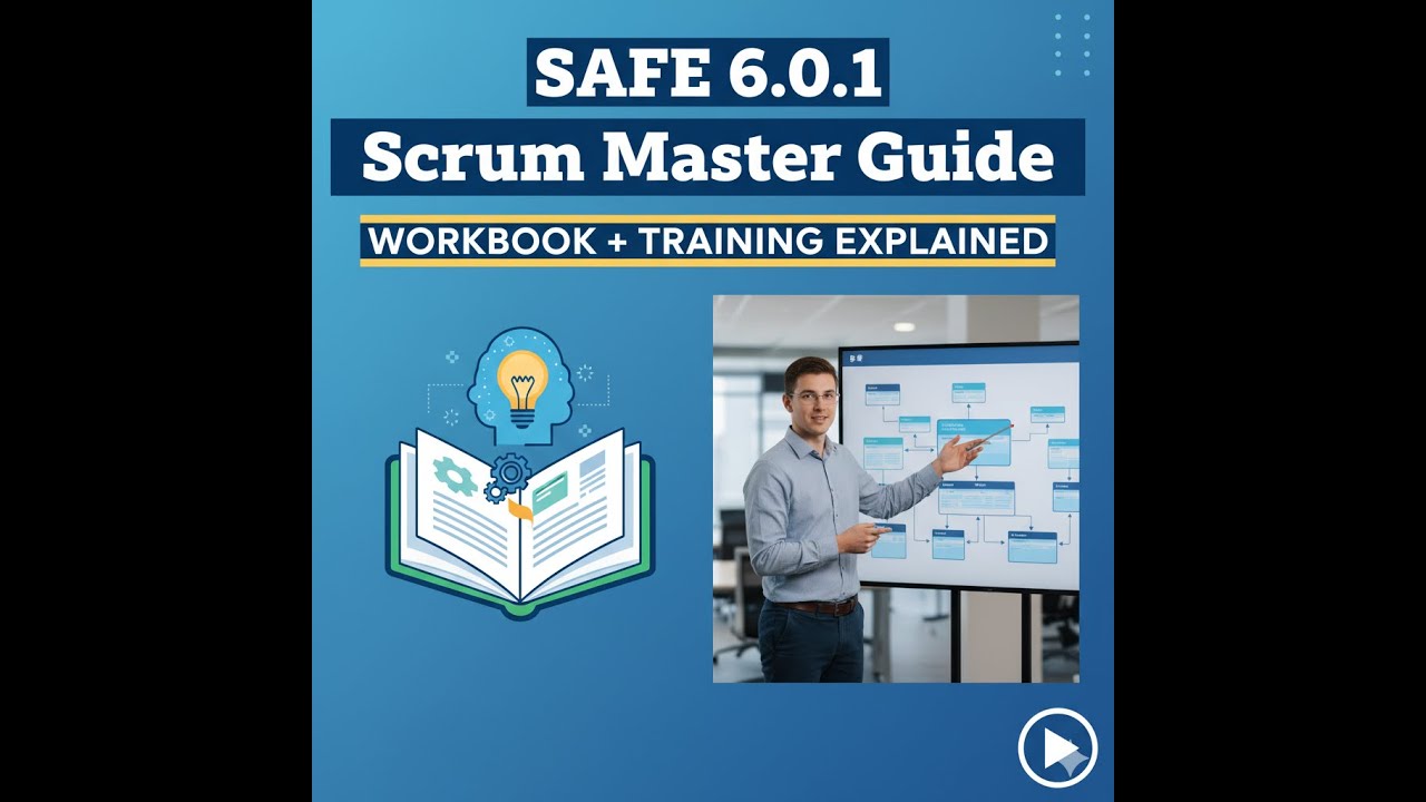 SAFe 6.0.1 Scrum Master Guide | Workbook + Training Explained