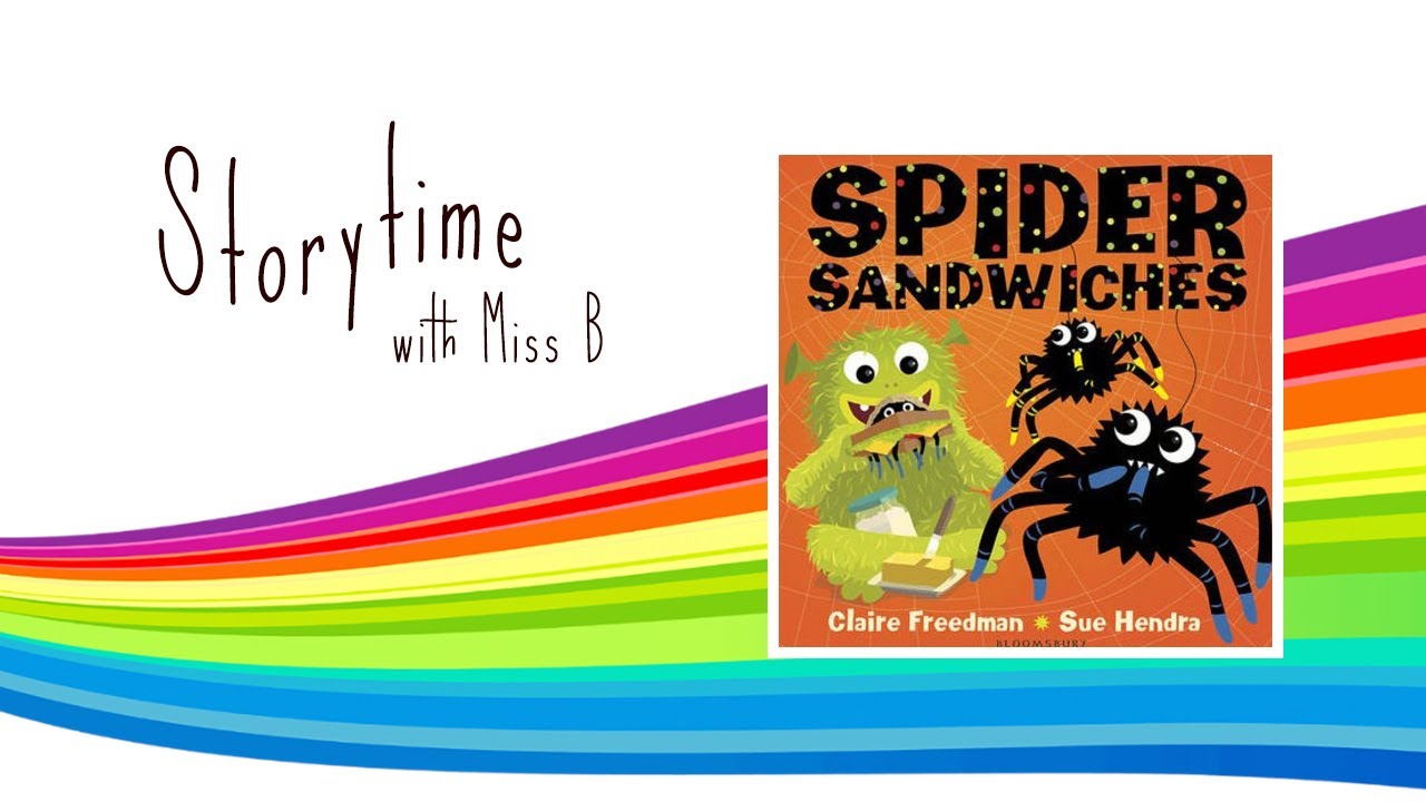 Spider Sandwiches by Claire Freedman & Sue Hendra | Story Time for Kids | Read Aloud | EYFS