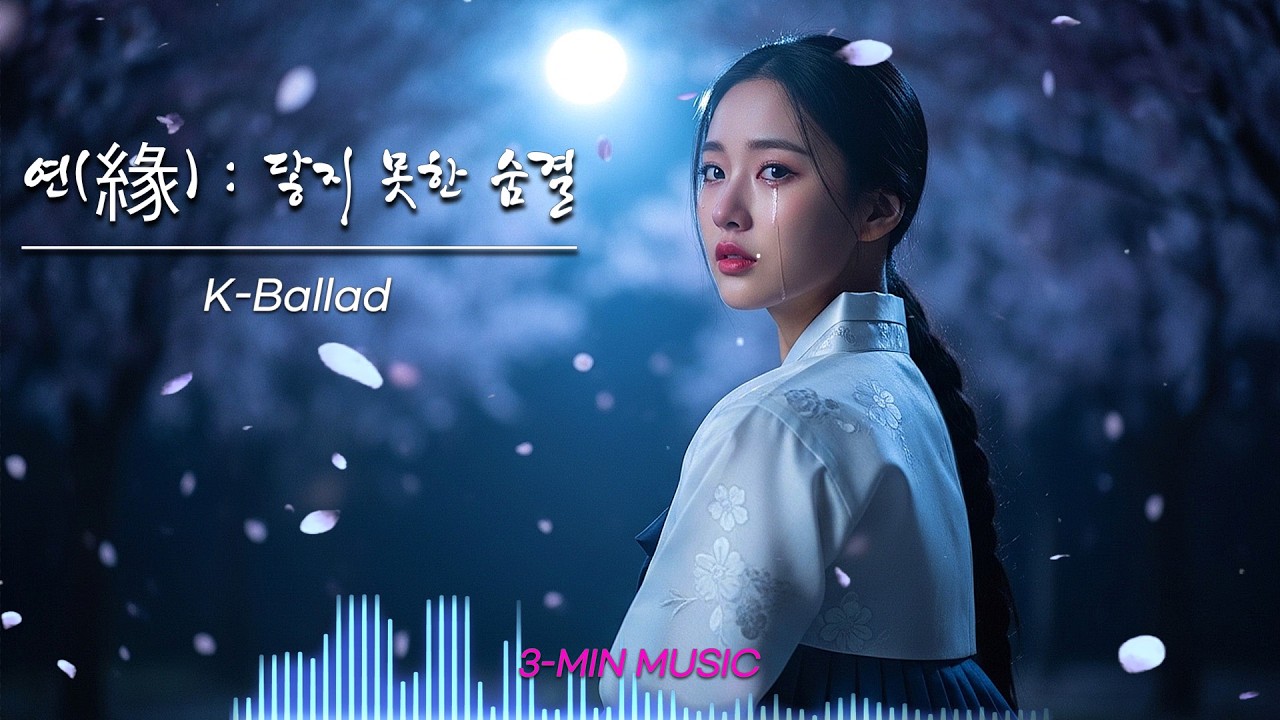 연(緣) : 닿지 못한 숨결 | 😭 가슴을 후벼파는 애절한 K-발라드 | 🎤 역대급 보컬 & 몽환적 사운드
