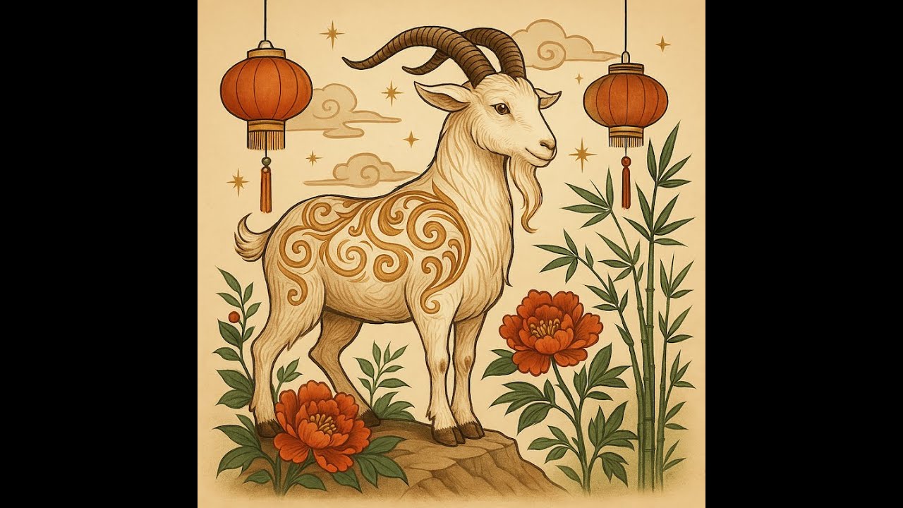 85  La Ch&egrave;vre   huiti&egrave;me signe du zodiaque chinois