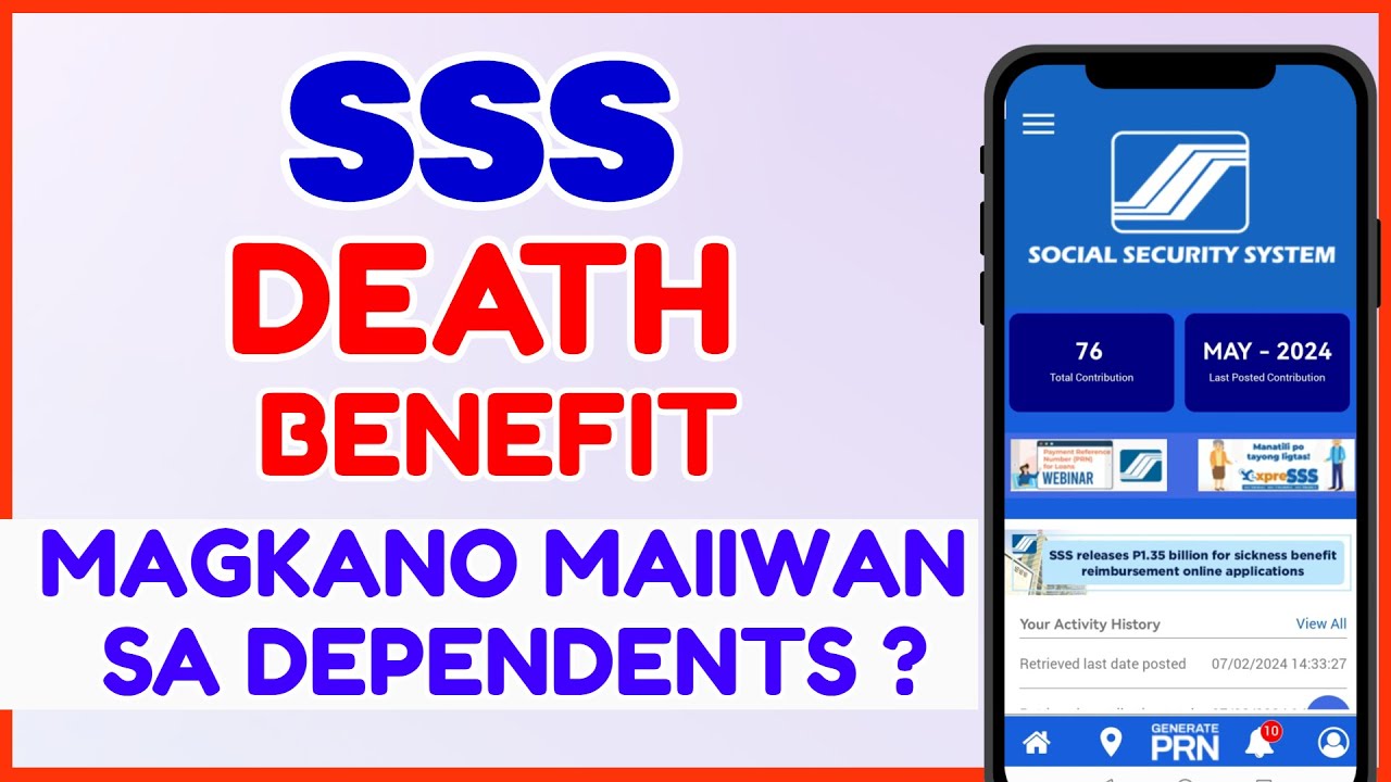 Magkano Makukuha sa SSS Deceased Member | SSS Dependent Pension SSS Death Claim Benefit