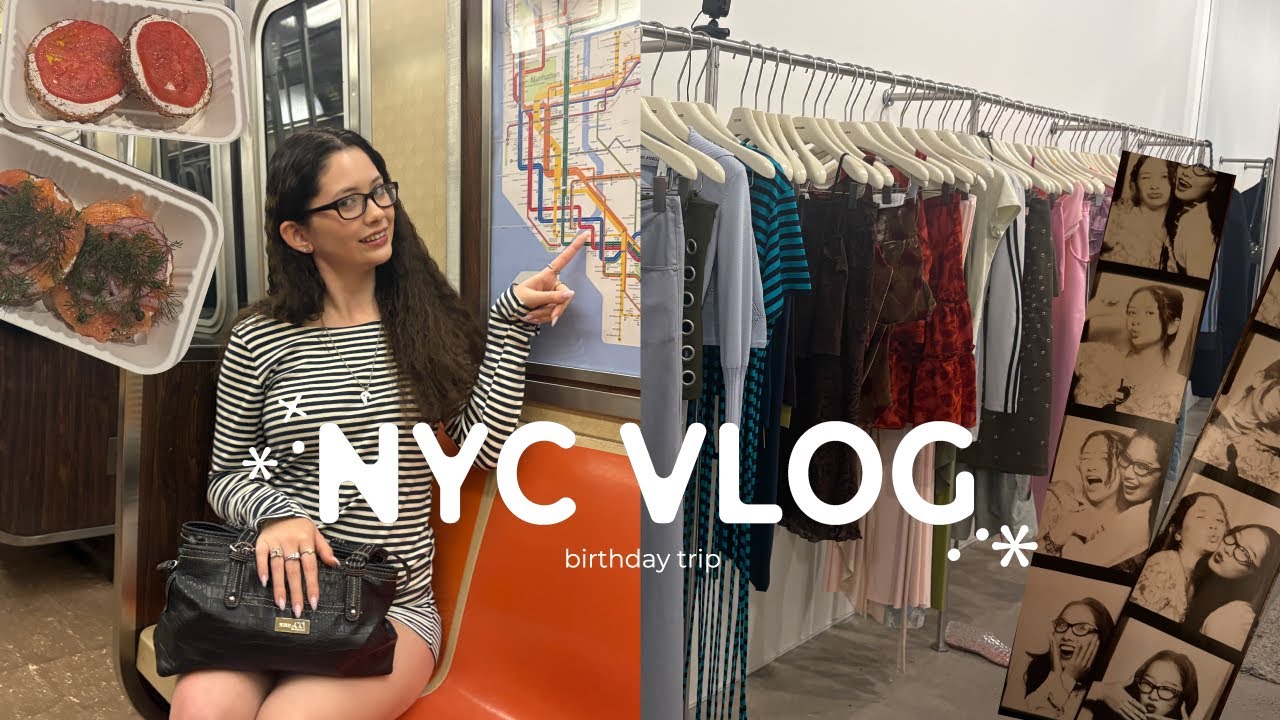 NYC 誕生日旅行VLOG🗽✳︎| ファッションウィーク 美術館巡り ニューヨークグルメ ナイトアウト