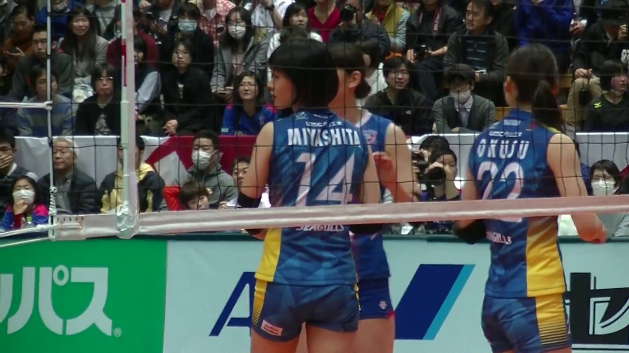 Vリーグオールスターに行ってみた！／えばちゃんと宮下遥がチームメイトで！／2018.3.24　Vリーグオールスターゲーム　女子大会　うそにゃん　大田区総合体育館