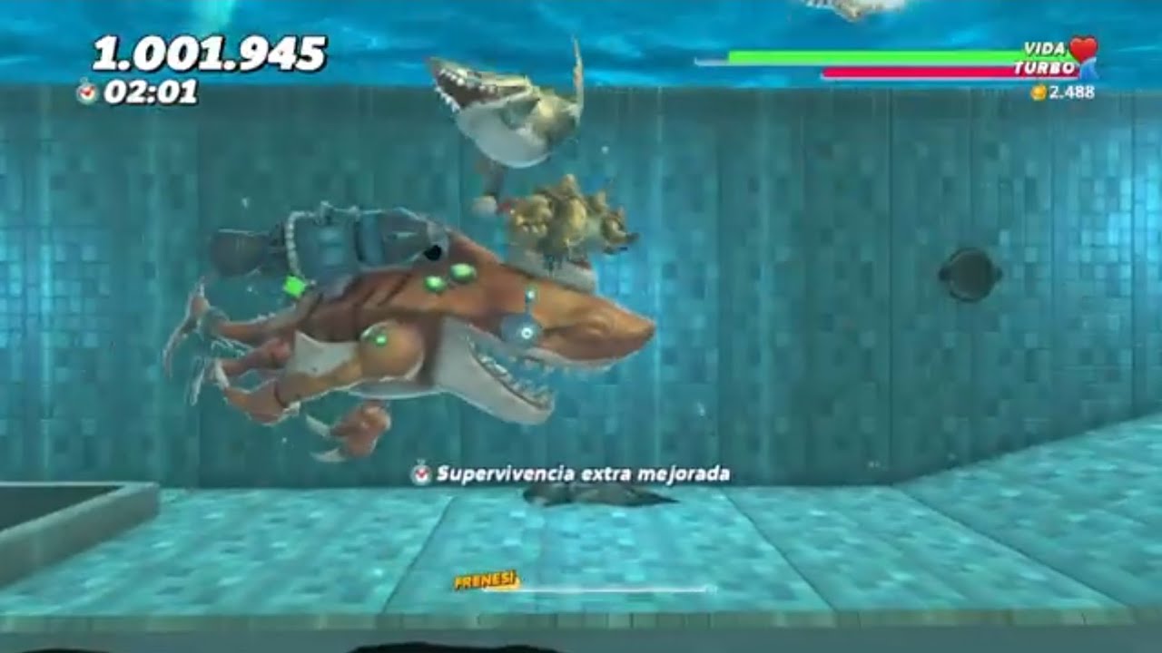 Hungry Shark® World - Atomic shark Longplay (PS4)