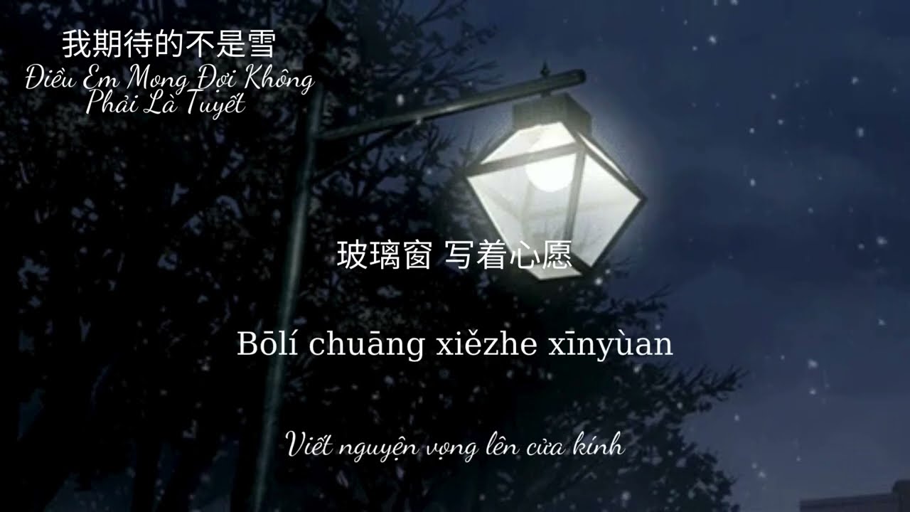 Điều Em Mong Đợi Không Phải Là Tuyết / 我期待的不是雪 - Trương Diệu Cách / 张妙格 [Vietsub+Lyrics]
