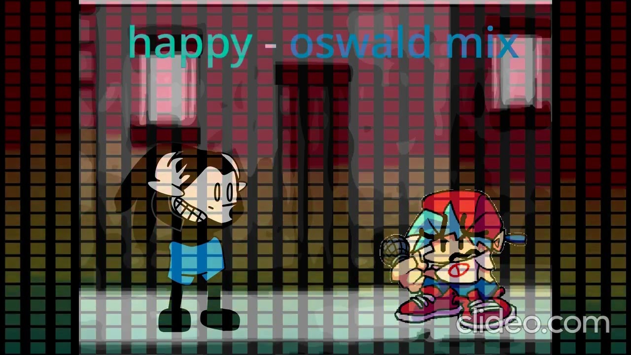 happy - SNS - oswald mix #fnf #fnfmods #sundaynightsuicide