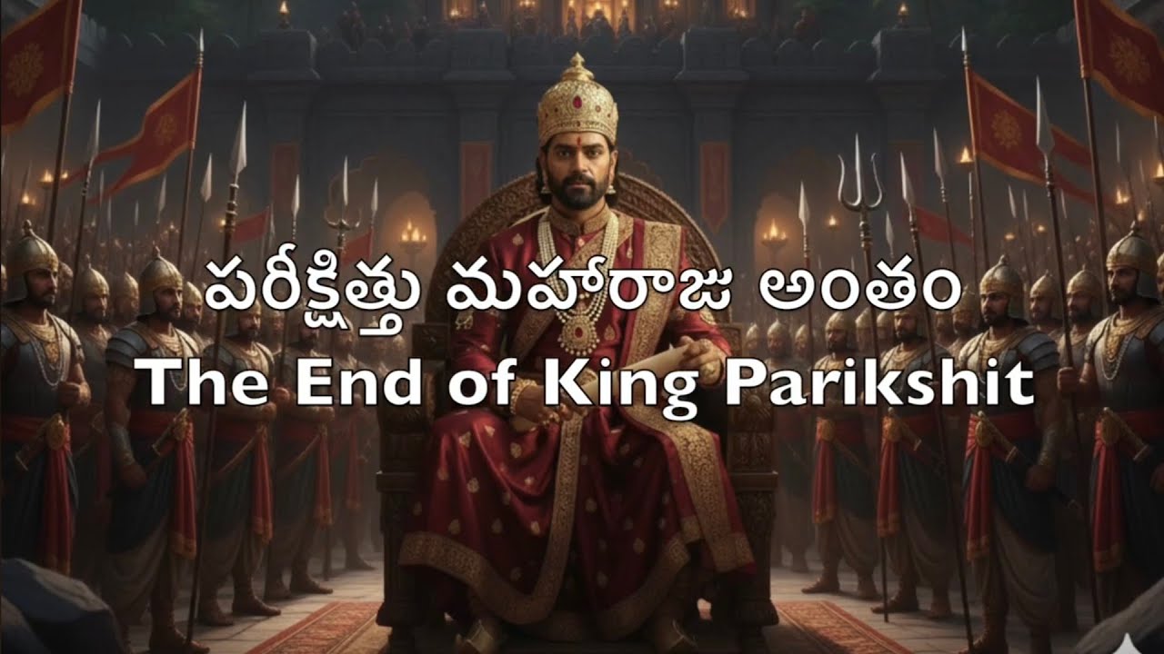మహాభారతం - పరీక్షిత్తు మహారాజు అంతం Mahabharata - The End of King Parikshit