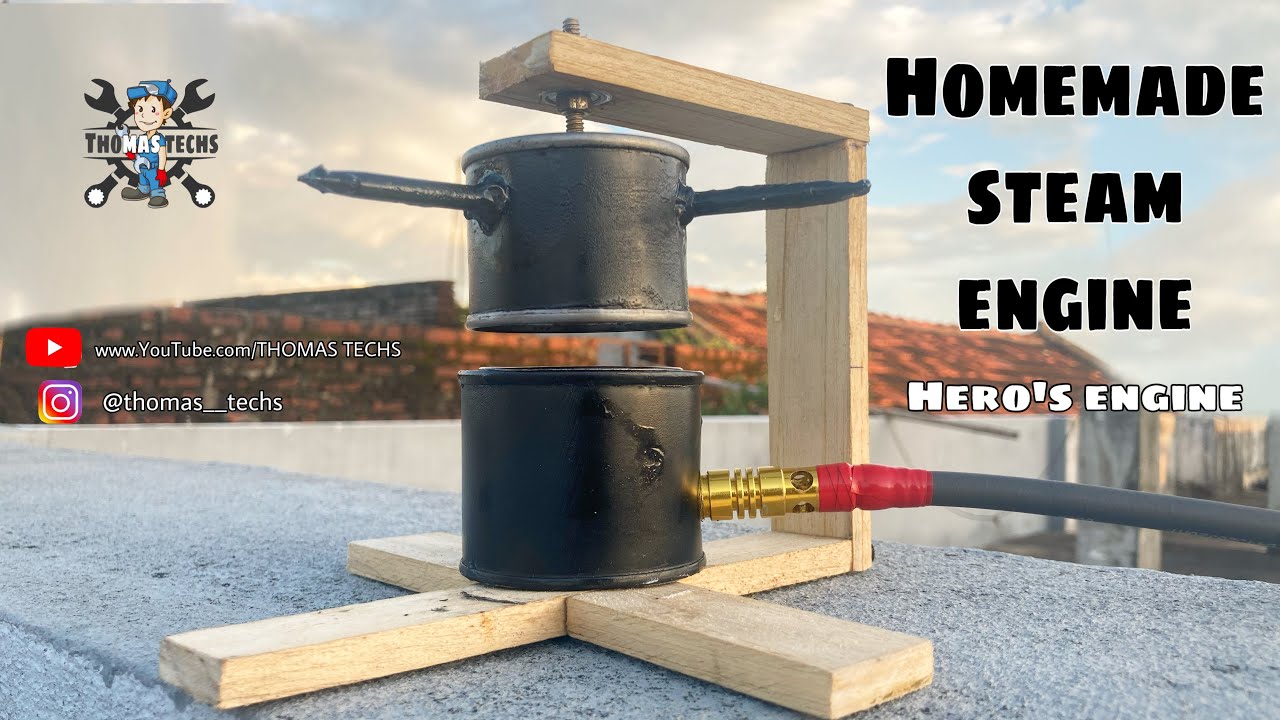 Homemade steam engine