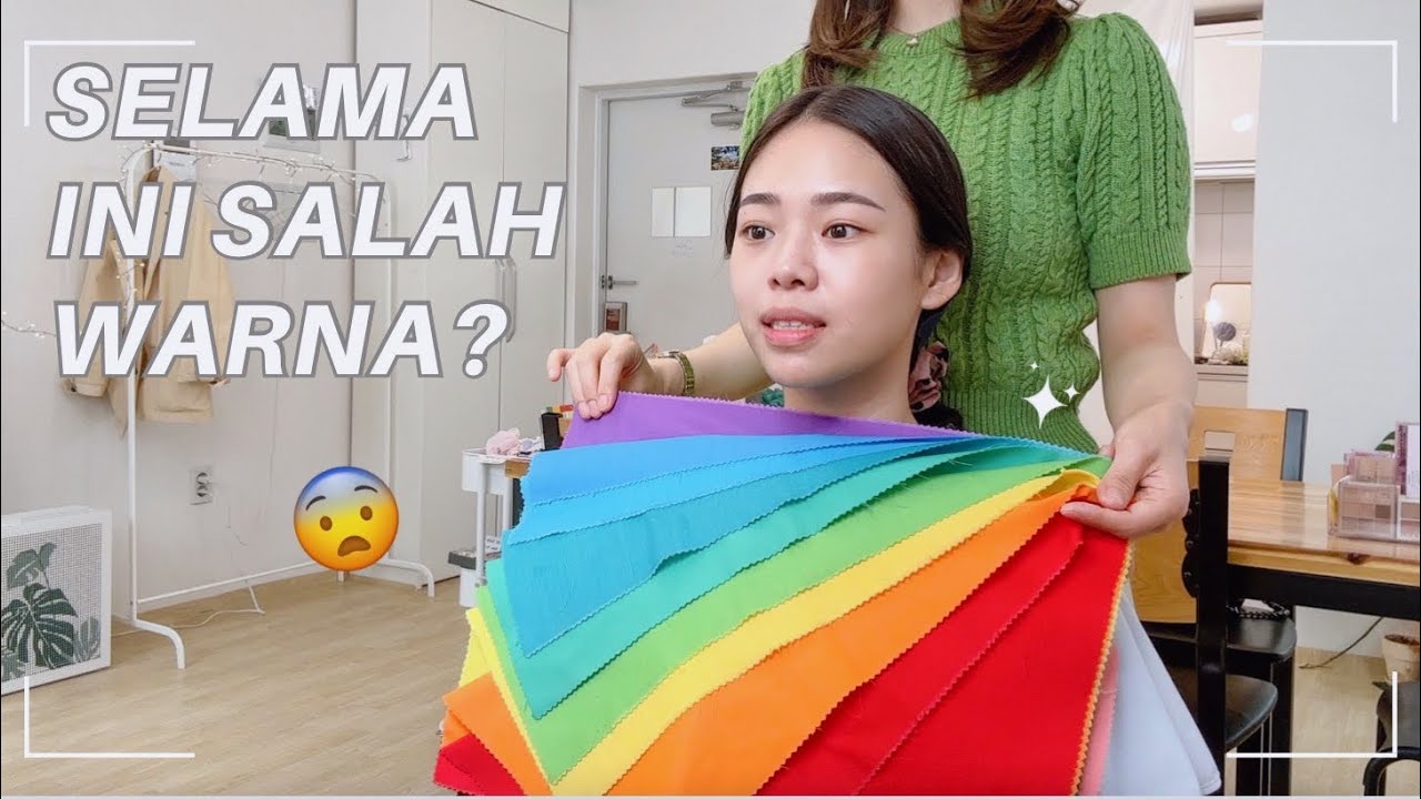 Cobain Personal Colour Test & Body Type Analysis di Korea 🇰🇷 hasilnya.. 😨