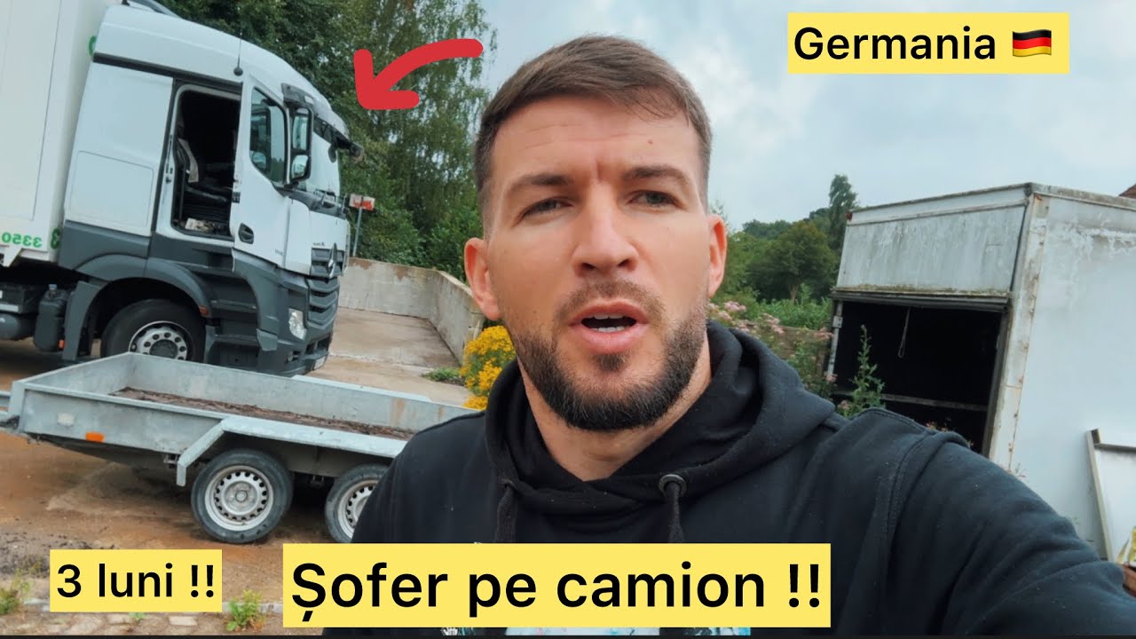 Din păcate cariera mea de șofer de TIR se încheie !