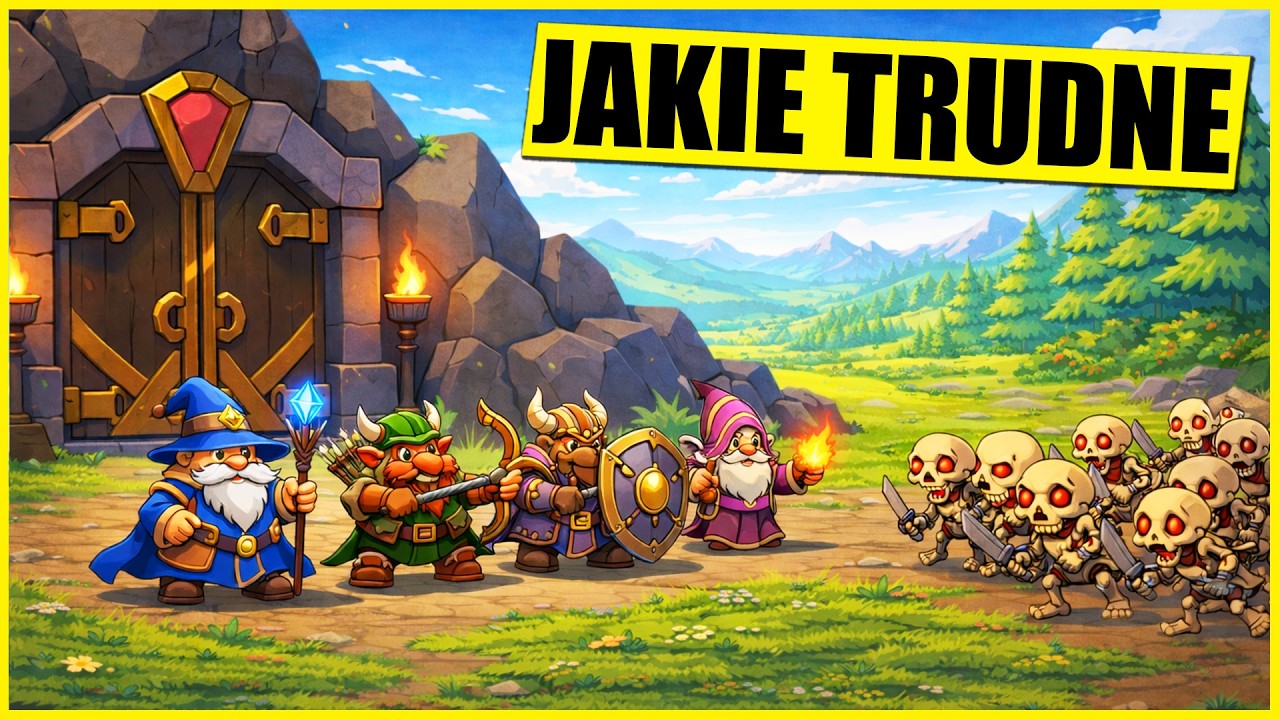 Drugi Poziom Trudności Jest MEGA Ciężki! - Hold The Mine