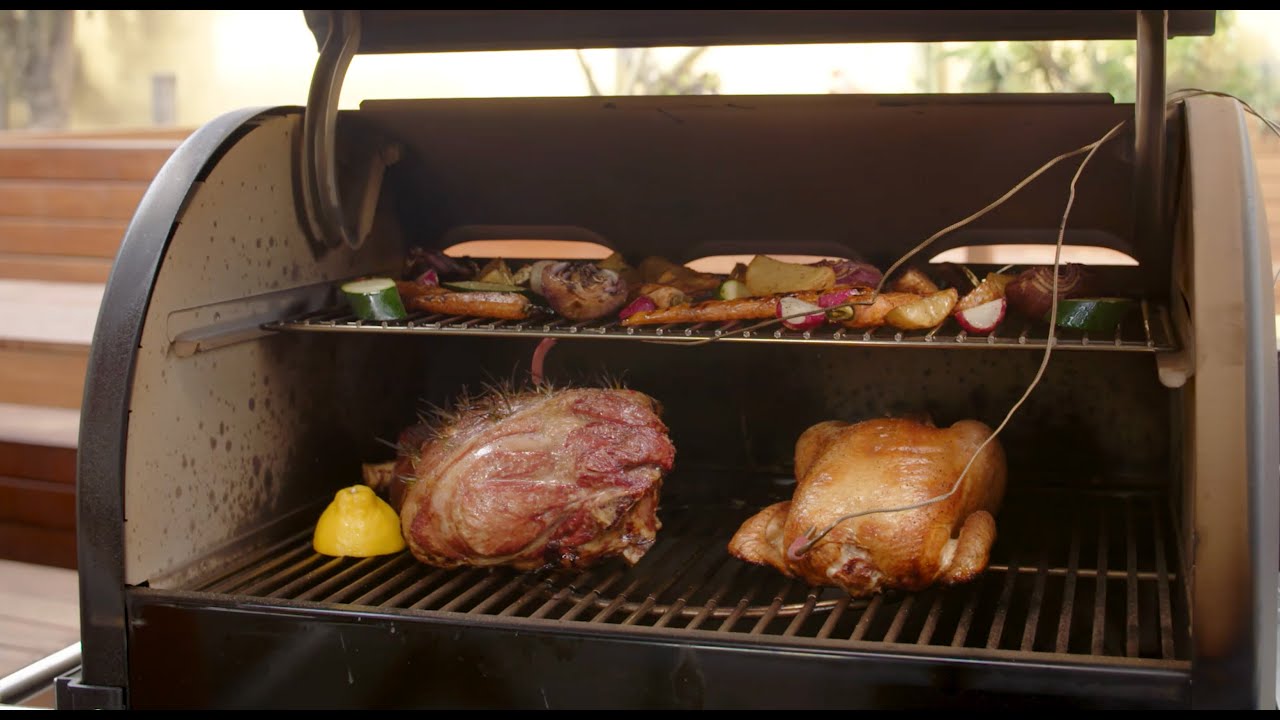 Weber SmokeFire Indirect Cooking
