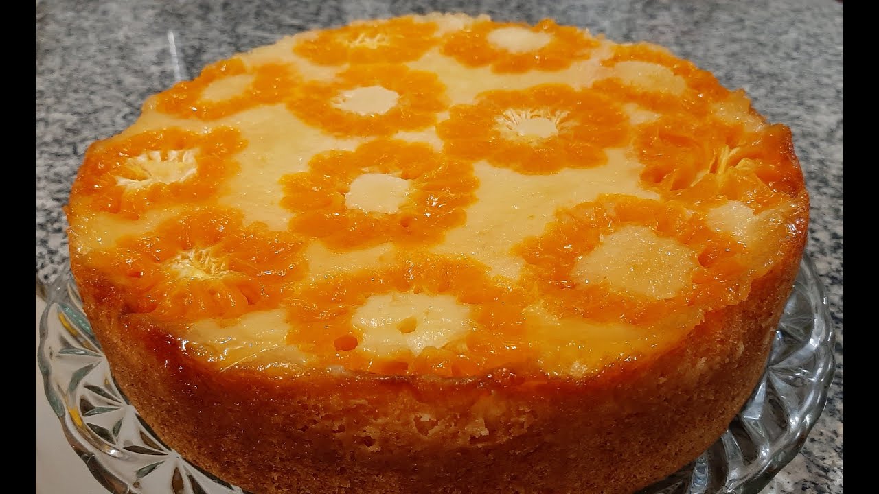 Торт с бергамотом! Мандариновый торт! Простой, мягкий и вкусный торт! Не содержит лактозы!