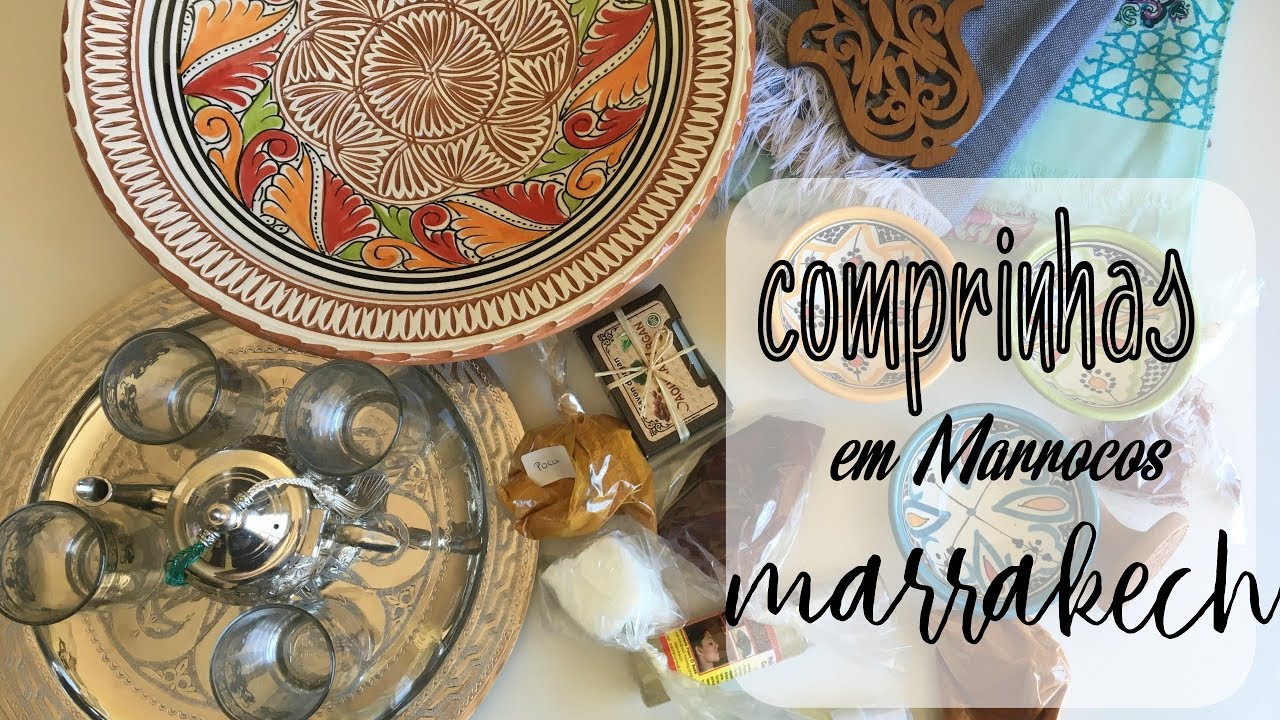 COMPRINHAS DE MARRAKECH - MARROCOS