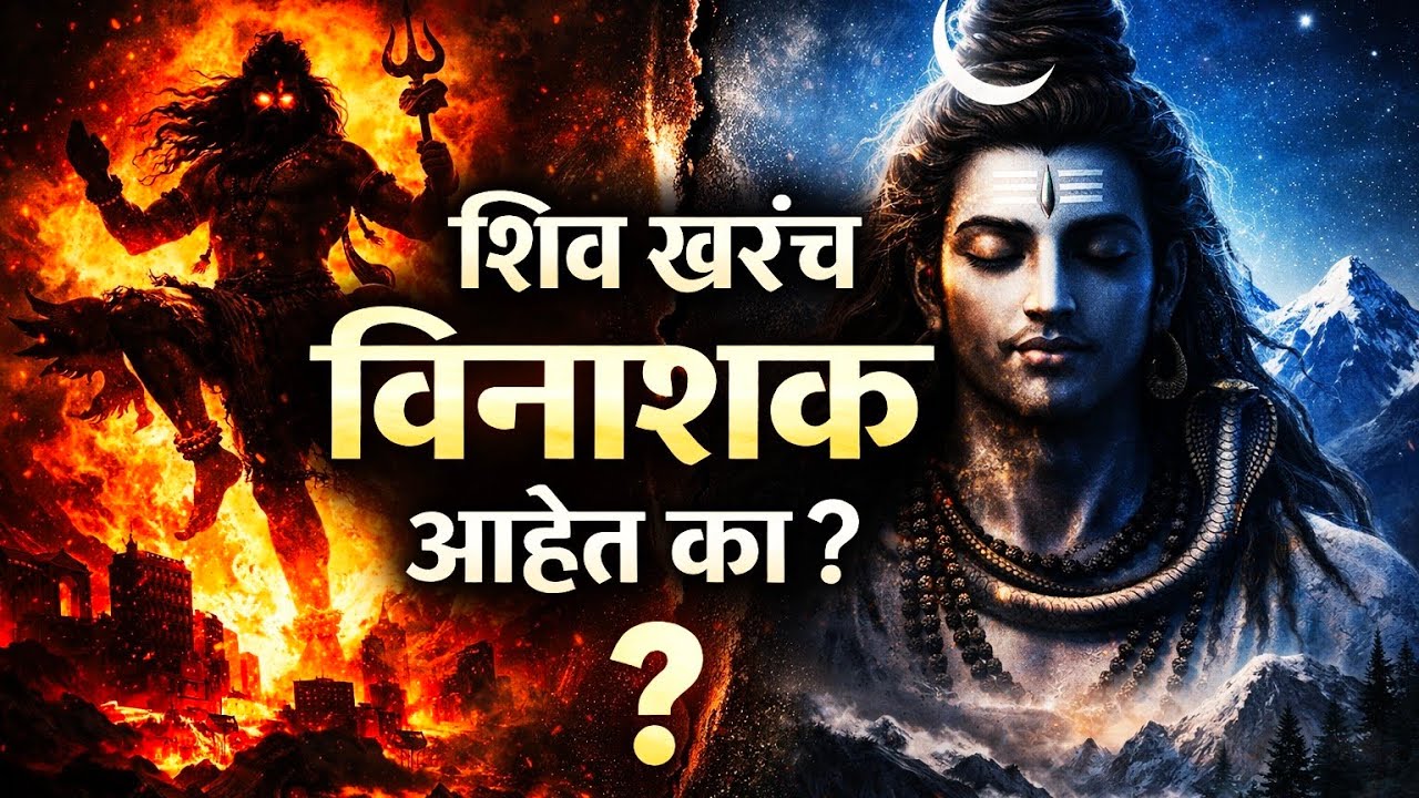 शिव खरंच विनाशक आहेत का❓ की आपणच 🔱चुकीचं समजतो?”