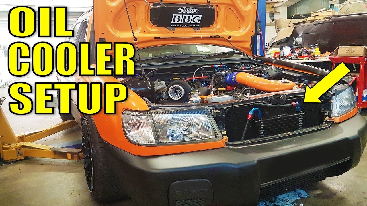 BUILT SUBIE OIL COOLER SETUP - THE CARROT BUILD - CRAZY SF FORESTER