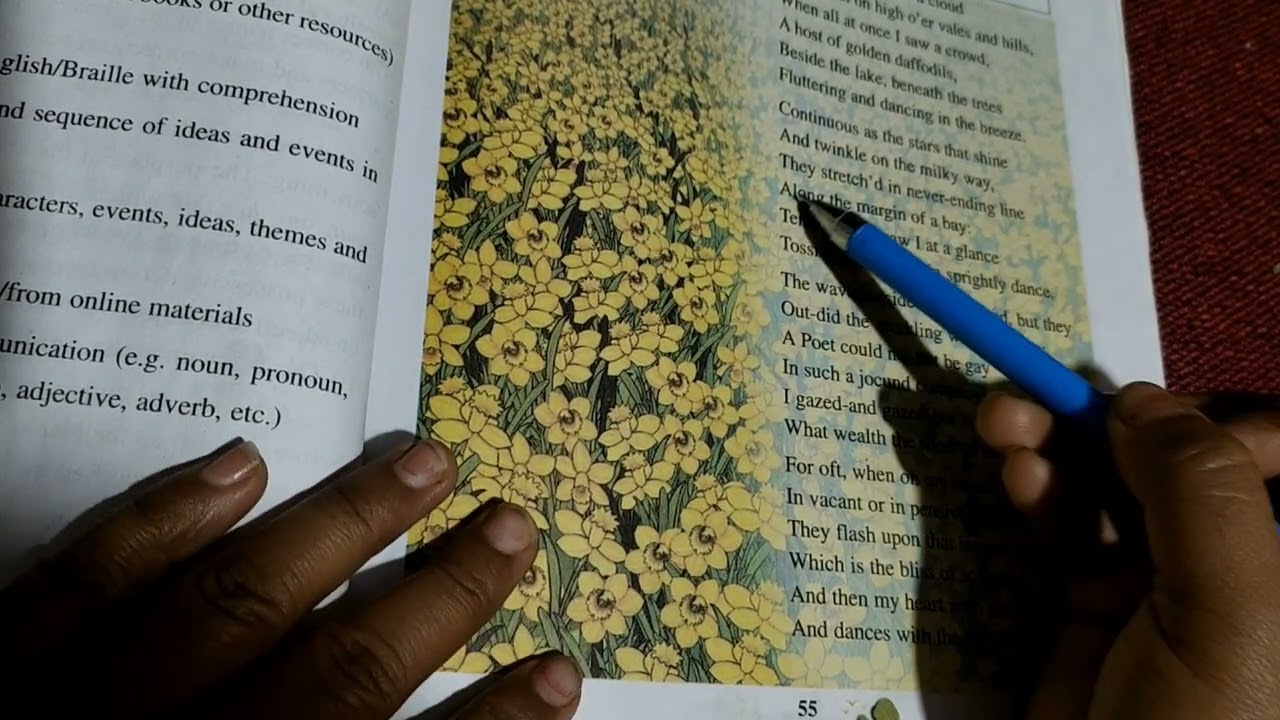 Lesson5:The Daffodils.Class:VII.Subject:English.পাঠ ৫।বিষয়ঃ ইংৰাজী।শ্ৰেণীঃ সপ্তম।